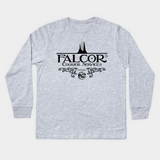 Falcor's Courier Services Kids Long Sleeve T-Shirt